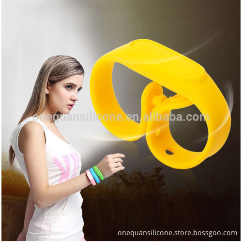 anti-mosquito wristband silicone material mosquito kids repellent bracelet for outdoor activities